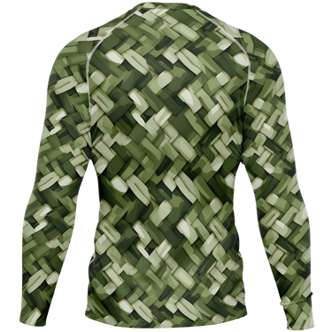 Chokefish™ Long Sleeve Rashguard Textures Men's Shirt-003